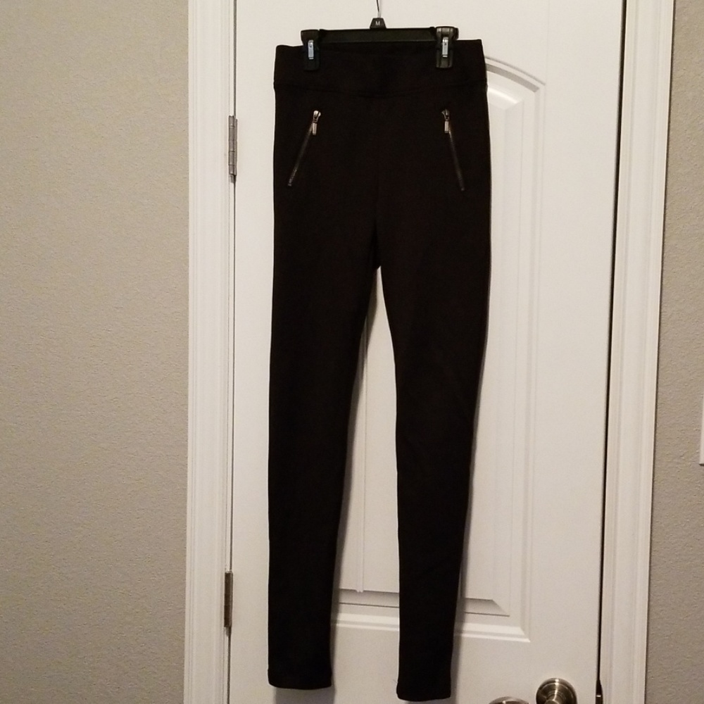 Maurices Black Pull-up Pants Size XS